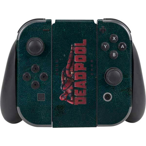 Marvel Deadpool Legacy Posing Deadpool Nintendo Switch (2017-2021) Joy-Con Controller Skin
