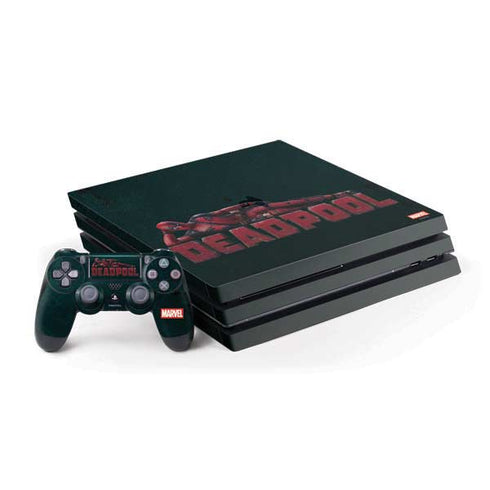 Marvel Deadpool Legacy Posing Deadpool PS4 Pro Bundle Skin