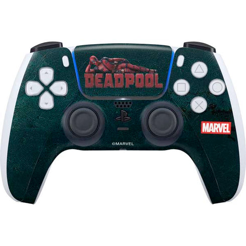 Marvel Deadpool Legacy Posing Deadpool PS5 Controller Skin