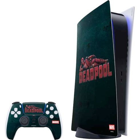 Marvel Deadpool Legacy Posing Deadpool PS5 Digital Edition Bundle Skin