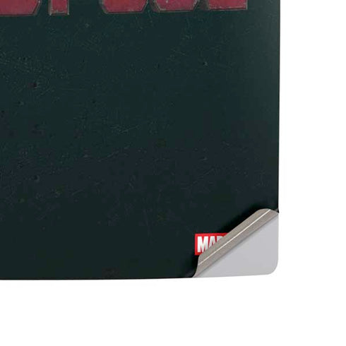 Marvel Deadpool Legacy Posing Deadpool PS5 Digital Edition Console Skin