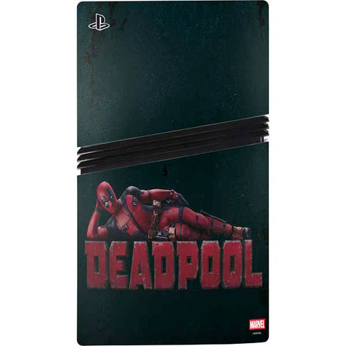 Marvel Deadpool Legacy Posing Deadpool PS5 Pro Bundle Skin