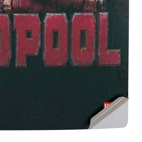 Marvel Deadpool Legacy Posing Deadpool PS5 Pro Console Skin