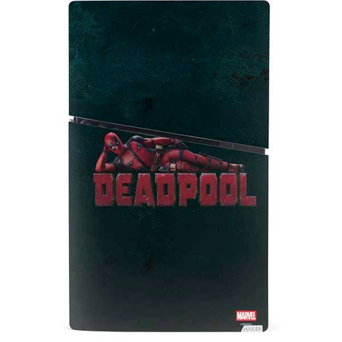 Marvel Deadpool Legacy Posing Deadpool PS5 Slim Digital Edition Bundle Skin