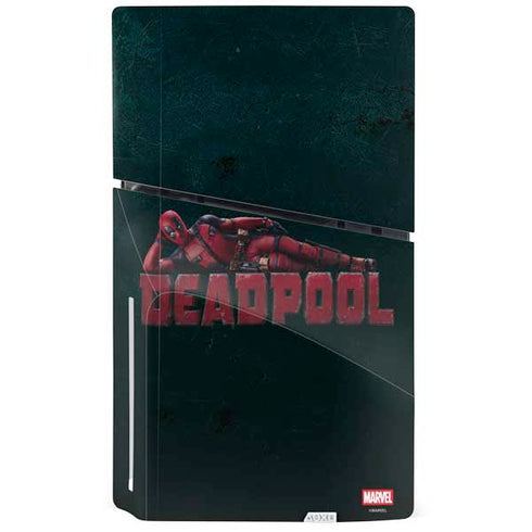 Marvel Deadpool Legacy Posing Deadpool PS5 Slim Disk Console Skin