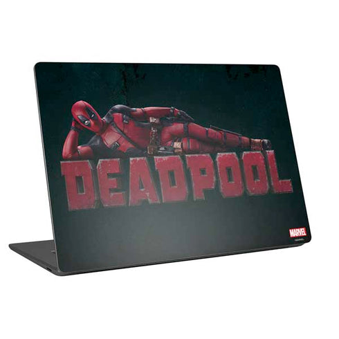Marvel Deadpool Legacy Posing Deadpool Universal Laptop 17in (13.8 x 10in) Skin