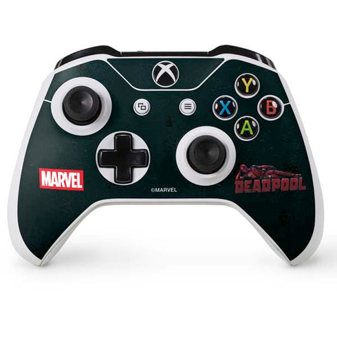 Marvel Deadpool Legacy Posing Deadpool Xbox One S Console and Controller Bundle Skin