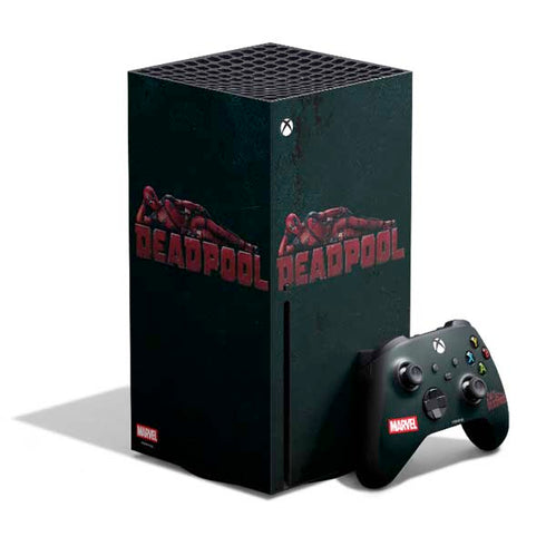 Marvel Deadpool Legacy Posing Deadpool Xbox Series X Bundle Skin