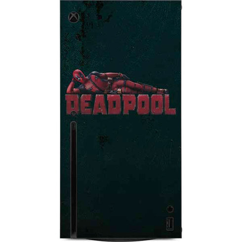 Marvel Deadpool Legacy Posing Deadpool Xbox Series X Console Skin