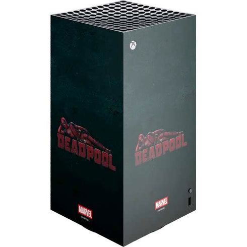Marvel Deadpool Legacy Posing Deadpool XBox Series X Digital Edition Console Skin