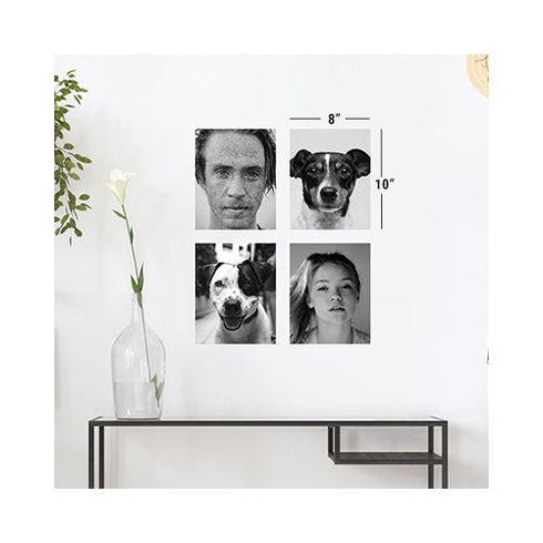 Custom Poster Cut Wall Skin - 8 x 10 in