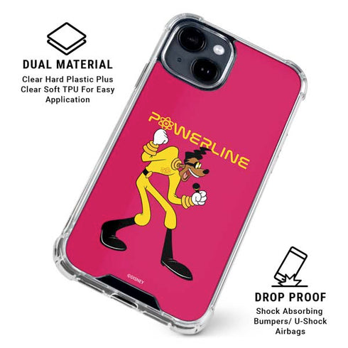Disney Powerline iPhone 14 Plus Clear Case
