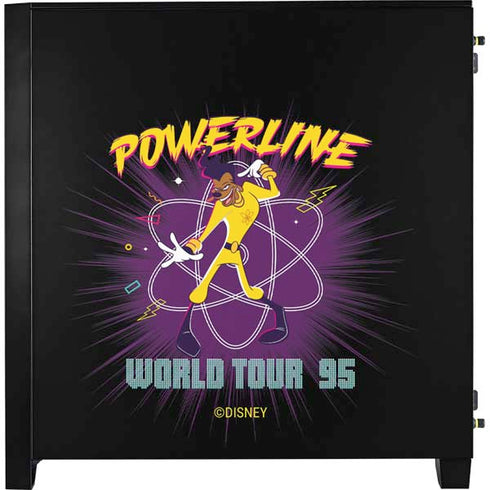 Disney Powerline World Tour 95 Corsair 4000D Tempered Glass Mid-Tower ATX Case Skin