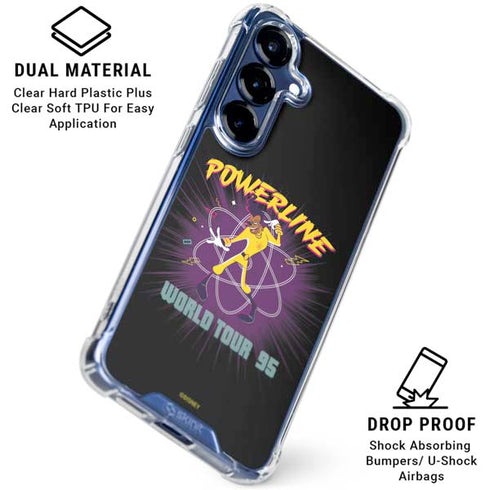 Disney Powerline World Tour 95 Galaxy S25 Plus Clear Case