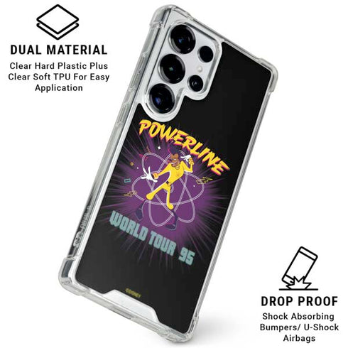 Disney Powerline World Tour 95 Galaxy S26 Ultra Clear Case