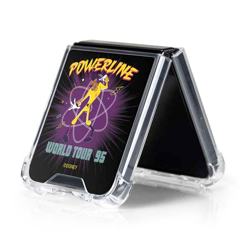 Disney Powerline World Tour 95 Galaxy Z Flip5 5G Clear Case