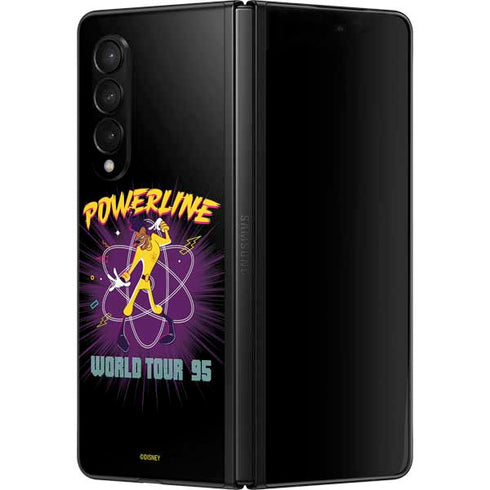 Disney Powerline World Tour 95 Galaxy Z Fold3 5G Skin