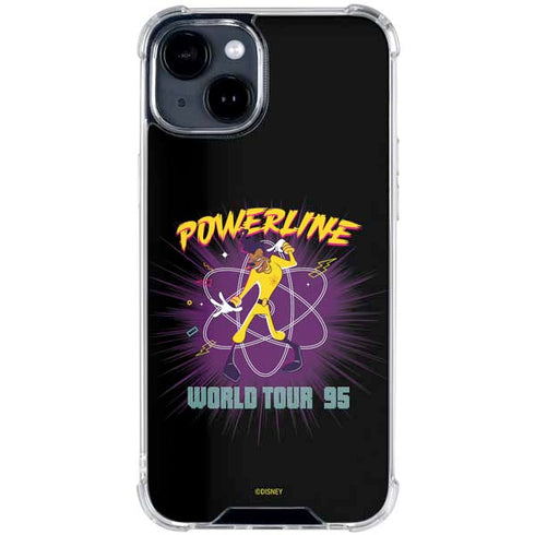 Disney Powerline World Tour 95 iPhone 14 Plus Clear Case