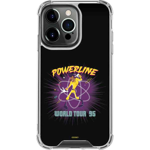 Disney Powerline World Tour 95 iPhone 14 Pro Clear Case