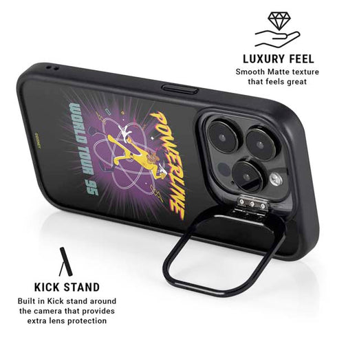 Disney Powerline World Tour 95 iPhone 15 Pro Max Kickstand Case