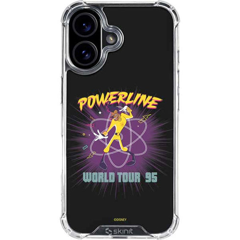 Disney Powerline World Tour 95 iPhone 16 Plus Clear Case