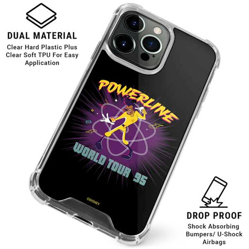 Disney Powerline World Tour 95 iPhone 16 Pro Max Clear Case