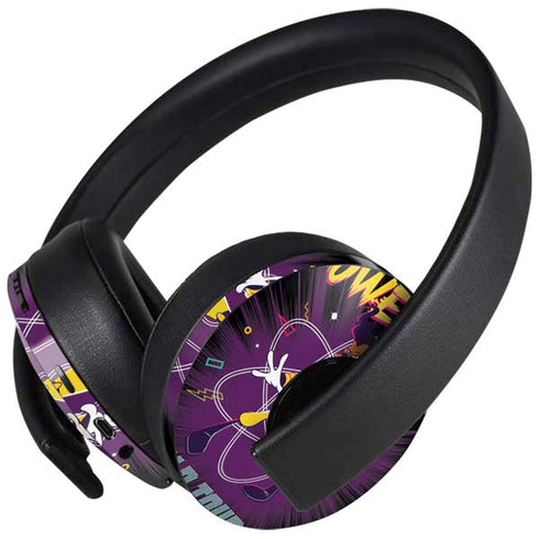Disney Powerline World Tour 95 PlayStation 4 Gold Wireless Headset Skin