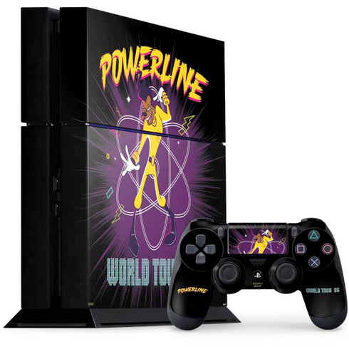 Disney Powerline World Tour 95 PS4 Console and Controller Bundle Skin