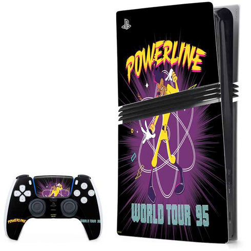 Disney Powerline World Tour 95 PS5 Pro Bundle Skin