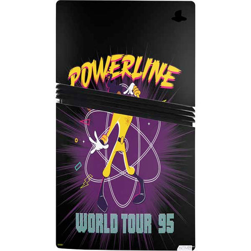Disney Powerline World Tour 95 PS5 Pro Console Skin