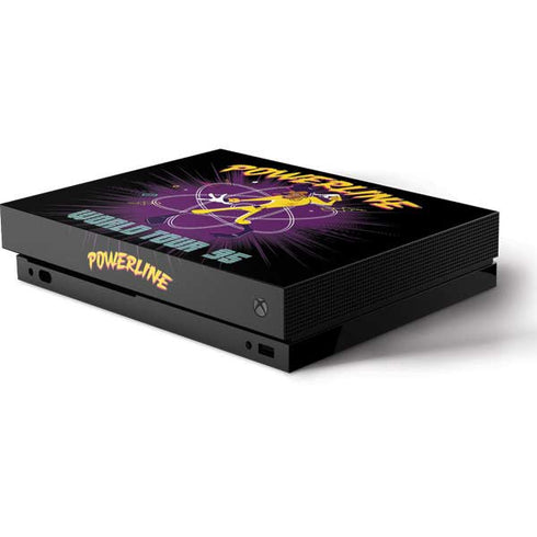 Disney Powerline World Tour 95 Xbox One X Console Skin