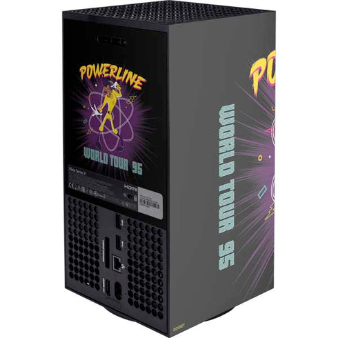 Disney Powerline World Tour 95 Xbox Series X Console Skin