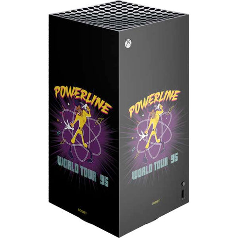 Disney Powerline World Tour 95 XBox Series X Digital Edition Console Skin