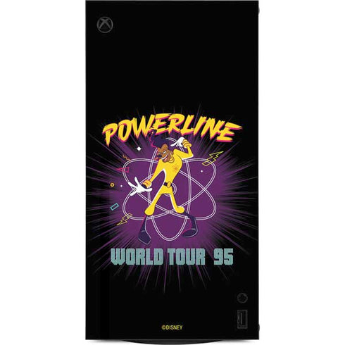Disney Powerline World Tour 95 XBox Series X Digital Edition Console Skin