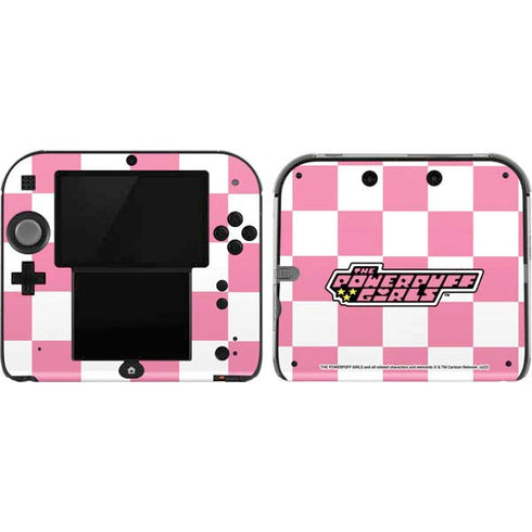 Cartoon Network Powerpuff Girls Checkered Nintendo Skins