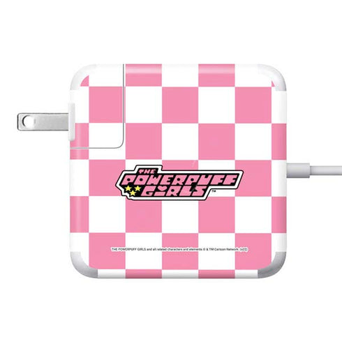 Cartoon Network Powerpuff Girls Checkered 85W Power Adapter (15 and 17 inch MacBook Pro Charger) Skin