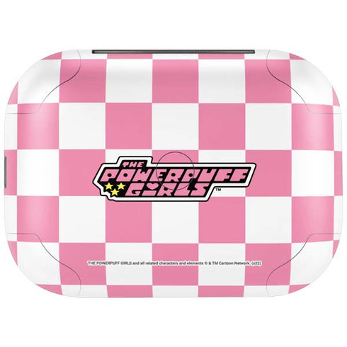 Cartoon Network Powerpuff Girls Checkered Amazon Echo Buds Skin