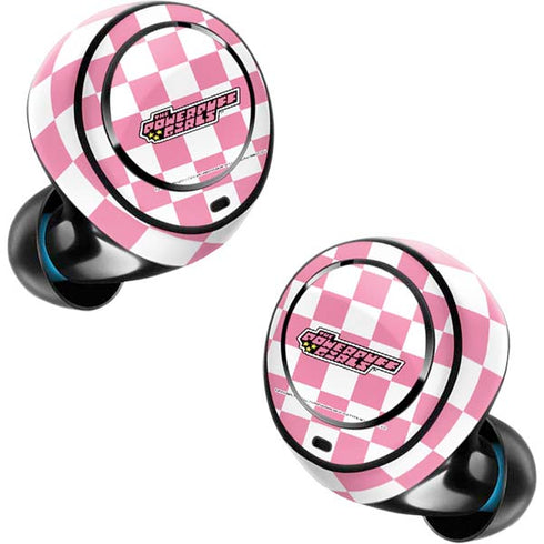 Cartoon Network Powerpuff Girls Checkered Amazon Echo Buds Skin