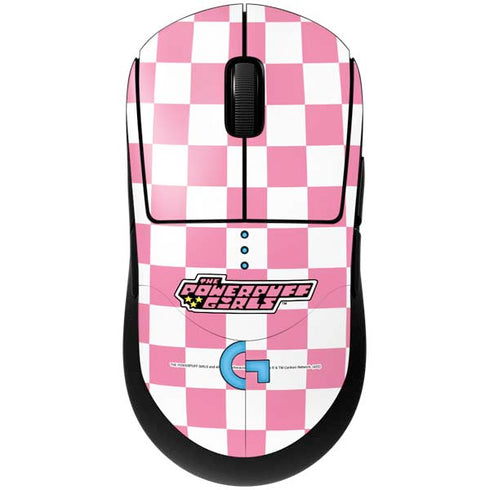 Cartoon Network Powerpuff Girls Checkered G Pro Wireless Gaming Mouse Skin