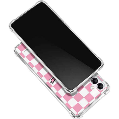 Cartoon Network Powerpuff Girls Checkered Gabb Phone 4 Clear Case