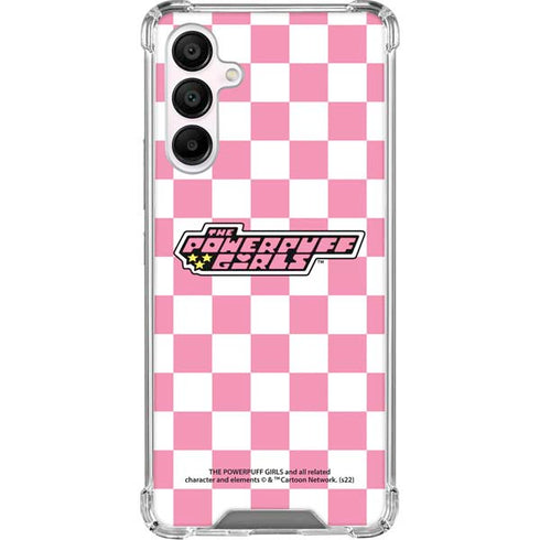 Cartoon Network Powerpuff Girls Checkered Galaxy A16 5G Clear Case