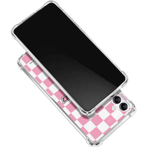Cartoon Network Powerpuff Girls Checkered Galaxy A16 5G Clear Case