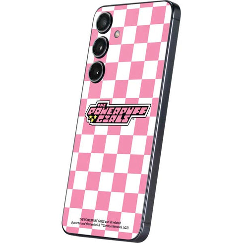 Cartoon Network Powerpuff Girls Checkered Galaxy A16 5G Skin