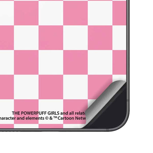 Cartoon Network Powerpuff Girls Checkered Galaxy A16 5G Skin