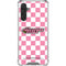 Cartoon Network Powerpuff Girls Checkered Galaxy A17 Clear Case