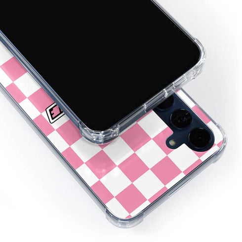 Cartoon Network Powerpuff Girls Checkered Galaxy A35 5G Clear Case