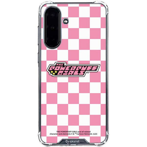 Cartoon Network Powerpuff Girls Checkered Galaxy A36 5G Clear Case