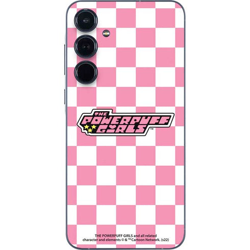 Cartoon Network Powerpuff Girls Checkered Galaxy A36 5G Skin