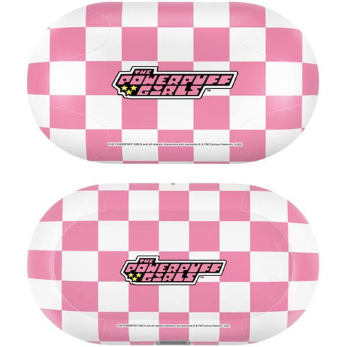 Cartoon Network Powerpuff Girls Checkered Galaxy Buds Plus Skin