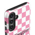 Cartoon Network Powerpuff Girls Checkered Galaxy S25 Impact Case
